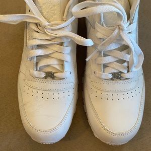 Reebok classics all white